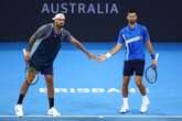 Djokovic, Kyrgios span saam vir oorwinning in hul terugkeer na baan