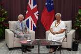 Koning Charles in Samoa voor Statebond-beraad