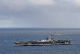 US Navy aircraft carrier collides with vessel near Egypt