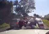 WATCH | Dashcam captures Westville security company director's takedown of alleged car thieves