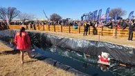Ysbeerswem, versnelrenne buite Bloem lok 100de geesdriftiges
