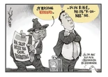 Spotprent: 14 Maart 2025