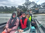 Vyfde skof van Portugese Camino nie net stap nie, maar rit op watertaxi