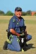 Polisiehond wat nie wou aftree, nou finaal gegroet
