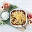 Sunday sweet treat: Spiced nectarine crumble