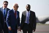 Biden lands in Angola, on a trip overshadowed by his pardoning of son Hunter