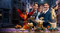 An edible Golden Snitch? Weasley twins jump 'in a time machine' to host new Harry Potter baking show