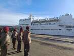 What's up, dock: Chinese hospital ship arrives in Cape Town to provide medical services to locals