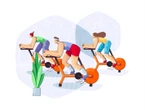 Spinning-marathon: Sweet vir samehorigheid
