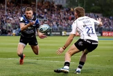 Russell glo vas Bath kan Premierliga-droogte eindig