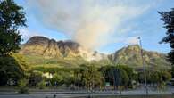 Table Mountain hiking trails closed as firefighters, choppers battle big blaze