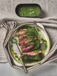 Air fryer picanha steak with chimichurri