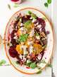 What's for dinner? Orange and beetroot salad