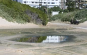 Gqeberha-strand gesluit ná 2de rioolstorting binne kort tydjie