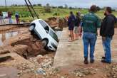 Eastern Cape floods: 'It was scary' - motorist on collapsed road as heavy rain claims 6 lives