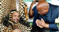 Zulu king praises KZN cops for 'protecting us from violent criminals'