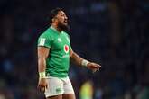 Ireland hammer blow as 'best centre in the world' Bundee Aki sidelined