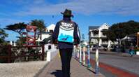 WATCH | Hermanus' unique whale crier signals presence of marine giants with traditional kelp horn