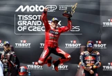 Maestro Marc Márquez 1ste in MotoGP in Tsjeggië