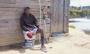 Ivaldo Macamo lost his leg when the George building collapsed. He is still waiting for compensation