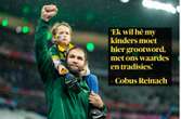 Reinach oor sy terugkeer: ‘Ek wil my kinders in SA grootmaak’