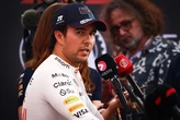 Sergio Pérez beweer Red Bull is spyt hy is laat gaan
