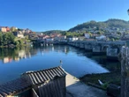 Camino-stappers groet kuslyn, kies koers na Santiago