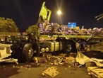 Bane bly gesluit nadat vragmotor op N1-snelweg in Pretoria omslaan