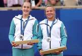 Tennisspelers wen Russe se eerste medalje