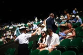 Ongekende hitte trek Wimbledon-toeskouers plat