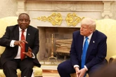 Ramaphosa vergader wéér die naweek met Trump