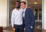 Federer and Kolisi: World's sporting heroes bond over worthy cause