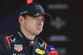 Verstappen stages protest over 'ridiculous' swearing punishment