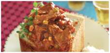 Lamb bunny chow