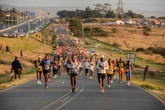 Comrades roskam betogers wat Israelse atlete beledig