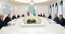 Токаев принял премьер-министра России Михаила Мишустина