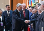 Состоялась торжественная встреча Эрдогана во Дворце Независимости