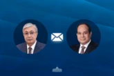 Токаев поздравил президента Египта с Днем революции