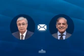 Токаев поздравил Премьер-министра Пакистана Шахбаза Шарифа