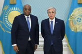 Токаев принял специального посланника Президента Демократической Республики Конго Патрика Мпойи Луабея