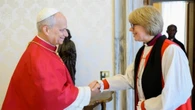 Pope says churches must overcome differences at Archbishop of Canterbury meeting