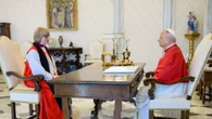 Pope meeting significant ‘regardless of me being a woman’, says archbishop