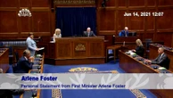 Political rivals praise Arlene Foster’s ‘utmost dignity’