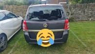 Cricketer hits six through his own car window