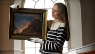 Painting of Vesuvius eruption by artist said to have seen it to be auctioned