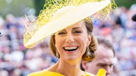 Kate Middleton makes vibrant Ascot return in canary yellow outfit and Queen Elizabeth's bracelet