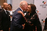 Konnie Huq and Meera Syal meet the King at British Asian Trust gala