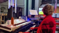 Berlin musician turns Germany football opener into musical spectacle