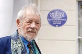 Ian McKellen hails ‘legendary’ Laurence Olivier as blue plaque unveiled at home