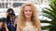 Gillian Anderson shows off ’80s-style curls at Cannes Film Festival